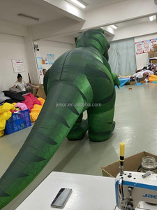 <span class=keywords><strong>Costume</strong></span> <span class=keywords><strong>gonfiabile</strong></span> del dinosauro <span class=keywords><strong>gonfiabile</strong></span> che cammina verde per la prestazione di evento - Product Image 5