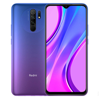 Téléphones mobiles Android originaux en gros, 100 % authentiques, double carte SIM, bon marché pour Redmi 9 9A