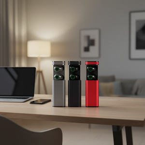 Écouteurs tactiles DB VibeWire V5.0 avec étui de charge, écouteurs intra-auriculaires, BT 5.0, son haute fidélité, charge Type-C - Product Image 2