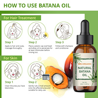 Vente en gros d'huile de luxe anti-perte pour cheveux Beurre de Batana brut pur Huile de Batana crue pour la repousse Huile de Batana pour le soin des cheveux