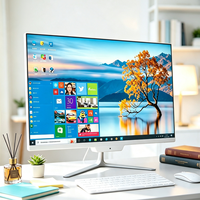 Ordinateur de bureau tout-en-un fin de 24 pouces, 2e à 12e génération de processeurs I7 I5, pour le bureau et la maison, 1080P, PC tout-en-un professionnel
