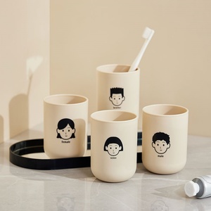 Cepillo de Dientes Magnético Personalizable, Vaso para Enjuague Bucal con Diseño de Dibujos Animados, Apto para Baño - Product Image 2