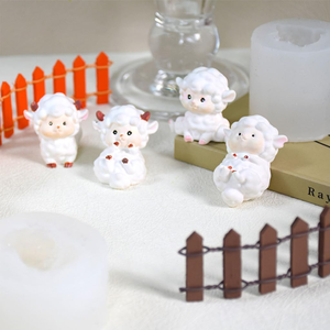 3D Cute Baby Face Eco-Friendly Silicone <b>Mold</b> for Aroma <b>Candle</b> Soy Wax Melt Plaster Resin Ornament Food Contact Safe - Product Image 5