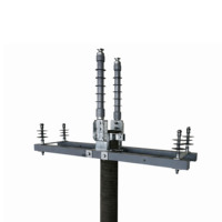 Brazo Transversal de FRP de 10kV para Líneas de Distribución Eléctrica, Brazo Transversal Eléctrico Compuesto Resistente a la Corrosión para Uso en Exteriores