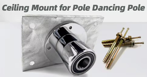 Poteau de danse portable pour usage domestique dans les studios de danse Accessoires de plaque de plafond fixés avec des vis d'expansion - Product Image 5