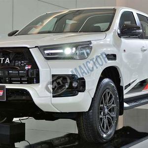 Accessoires de voiture Maictop Abs Facelift <span class=keywords><strong>Gr</strong></span> <span class=keywords><strong>Sport</strong></span> Pare-chocs Phares Feux arrière Kits de carrosserie pour <span class=keywords><strong>Hilux</strong></span> Revo Rocco Upgrade 2022 - Product Image 4