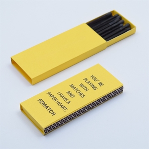 Cajas <span class=keywords><strong>de</strong></span> Fósforos <span class=keywords><strong>de</strong></span> Madera con Logotipo Personalizado <span class=keywords><strong>de</strong></span> Calidad, Estilo Clásico, Fósforos <span class=keywords><strong>de</strong></span> <span class=keywords><strong>Cera</strong></span> Blancos y Negros para Fiestas y Regalos - Product Image 3