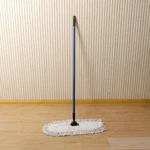 Professional All-In-One Jumbo Microfiber Mop Rectangle Cinch Floor Cleaner for Home & Office with Aluminum Pole