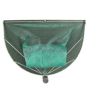 Rastrello per Lumache Overshot, Attrezzo da Pesca in Materiale PE ad Alta Resistenza, Manico in Legno, Maglia da 3mm, Lunghezza 60cm - Product Image 1