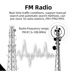 Lecteur de musique à écran tactile MP5 pour voiture, 1 Din, avec miroir, FM, USB, TYPE-C de charge de téléphone, radio stéréo <span class=keywords><strong>compatible</strong></span> Android - Product Image 2