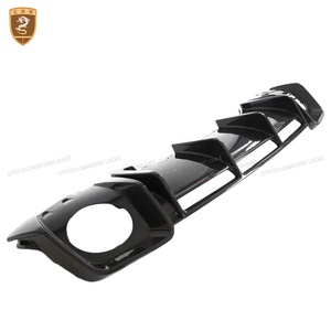Cho <span class=keywords><strong>Audi</strong></span> R8 cơ thể Kit thực hiện phong cách khô sợi Carbon phía trước môi bên váy phía sau khuếch tán phía sau Spoiler BodyKit - Product Image 4