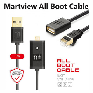 Câble multifonction Martview UMF All Boot (COMMUTATION FACILE) <span class=keywords><strong>Micro</strong></span> <span class=keywords><strong>USB</strong></span> <span class=keywords><strong>RJ45</strong></span> pour toutes les boîtes, téléchargement EDL, téléphones Android - Product Image 2