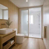 Maison conteneur extensible pour une vie nomade et un hébergement sur chantier – Maison modulaire pliable avec pièces intérieures
