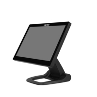 Terminal de point de vente pliable HBA Q2F 15,6 pouces à écran unique, machine de caisse tout-en-un pour le commerce de détail, OEM disponible.