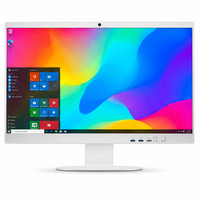 PC tout-en-un sécurisé PoE pour enfants, écoles et laboratoires, 23,8 et 27 pouces, sans surtension, Intel i5 i7, aluminium aéronautique, ordinateur de bureau AIO