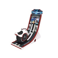 Machine de jeu d'arcade populaire de course automobile à monnayeur, simulateur de course automobile, machine de jeu d'arcade