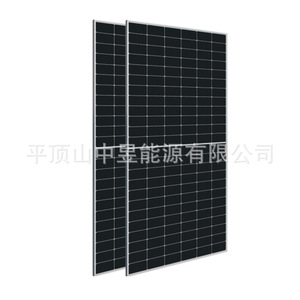 Panel solar de doble vidrio de 580W 585W 590W para estación de energía solar fuera de la red, módulo fotovoltaico - Product Image 5