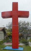 Croix gonflable géante Offre Spéciale 2025, croix de Jésus gonflable pour la décoration de Pâques