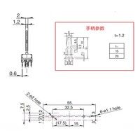 Potentiomètre à fader vertical original ALPS série RS45 Pioneer DJM Road 350 400 500 600 700 800 900 2000 1234 canaux