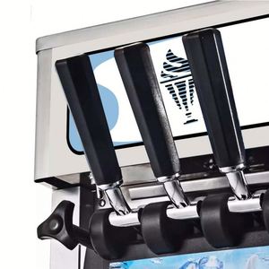 Entrepôt de l'UE bonne vente 1200W 3 saveur machine à crème glacée molle Machine à crème glacée commerciale prix de la machine à crème glacée - Product Image 4