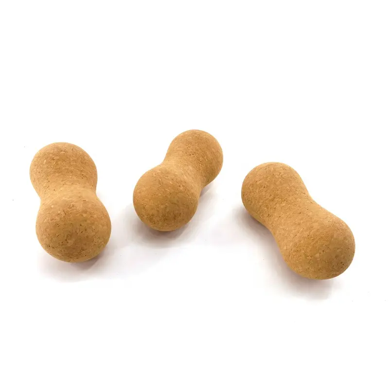 Bola de peanut de cortiça massageadora para exercício de yoga, pilates, qualidade garantida, original