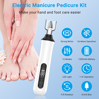 Nouvelle perceuse professionnelle de salon, lime à ongles électrique portable mini professionnelle