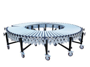 Depo lojistik için LIANGZO motorlu stor konveyör bant sistemi 220V/380V, maksimum yük 150kg, ayarlanabilir hız - Product Image 4