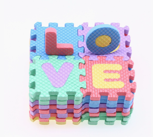 (1 bộ = 36 cái) Nhà búp bê mini thu nhỏ giáng sinh <span class=keywords><strong>ELF</strong></span> búp bê EVA sàn Mat số bảng chữ cái bọt câu đố trí tuệ cho <span class=keywords><strong>ELF</strong></span> - Product Image 5