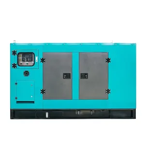 Fábrica estoque preço silencioso 120kw 150kva genset gerador diesel com 4 cilindros turbo carregador Weichai motor WP6D152E200