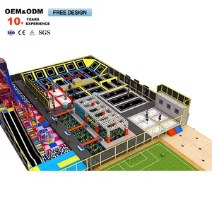 Cover Themed Parks With Cool Slides and <b>Trampoline</b> Commercial Indoor <b>Trampoline</b> Park for Kids - Product Image 5