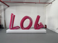 Mur de lettres gonflables pour la publicité promotionnelle, la décoration de scène et de fête, personnalisable avec des logos