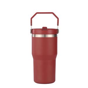Vaso de Viaje Aislado de Acero Inoxidable con Agarre Fácil, Termo de Vacío de 30oz para Café, Agua y Actividades al Aire Libre - Product Image 5