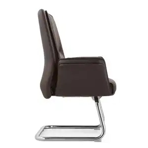 Mid Back Leather Chair High Quality 10 Years Warranty High Back PU Leather Chair Desk Reception Chair Leather