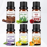 Ensemble diffuseur d'huiles essentielles d'aromathérapie, parfum thé frais pour massage, fabrication de savons et bougies, complémentant la douce lavande