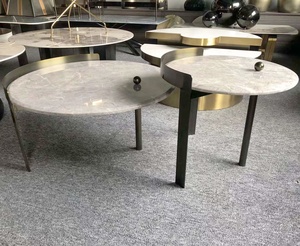<span class=keywords><strong>Mesa</strong></span> <span class=keywords><strong>de</strong></span> <span class=keywords><strong>Centro</strong></span> Moderna JS T021 para Sala <span class=keywords><strong>de</strong></span> Estar, Muebles <span class=keywords><strong>de</strong></span> Foshan, <span class=keywords><strong>Mesa</strong></span> <span class=keywords><strong>de</strong></span> Té Modular <span class=keywords><strong>de</strong></span> <span class=keywords><strong>Bronce</strong></span> para Oficina, <span class=keywords><strong>Mesa</strong></span> Auxiliar <span class=keywords><strong>de</strong></span> Piedra Artificial - Product Image 3
