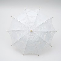Parapluie pliant manuel en dentelle brodée de haute qualité, idéal pour mariage et protection solaire