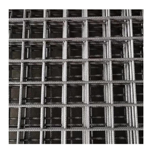 Malla de acero con certificado ISO 250x250mm 6mm Malla de alambre 3m de ancho para cimientos - Product Image 1