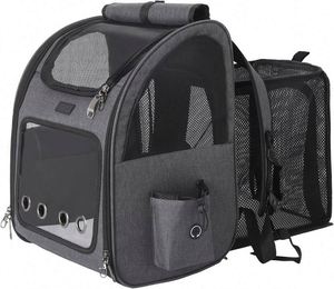 Free Sample <b>Cat</b> <b>Backpack</b> <b>Carrier</b> Small and Medium Dogs and <b>Cats</b> Bags Expandable Pet <b>Carrier</b> <b>Backpack</b>,Airline Approved Foldable - Product Image 1