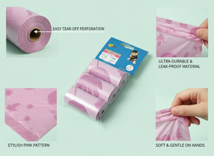 Bolsas para excrementos de mascotas Gliway resistentes a desgarros, con bloqueo de olores para perros y gatos - Product Image 5