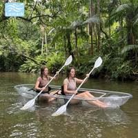 Sac flottant latéral transparent pour siège de kayak, 2 personnes, avec pagaie double extrémité, pour photographie, fabriqué en Chine par Lumark Rotomolded