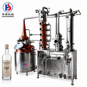 Huashang Alambic de distillation en cuivre pour <span class=keywords><strong>grappa</strong></span> en acier inoxydable, distillateur de marc de raisin, machine à <span class=keywords><strong>grappa</strong></span> italienne - Product Image 1