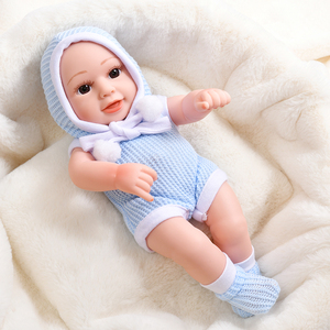 Vente chaude pas cher prix 30cm <span class=keywords><strong>Reborn</strong></span> poupées réaliste Silicone bébé belles poupées réaliste <span class=keywords><strong>Reborn</strong></span> jouets - Product Image 5