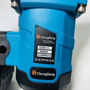Marteau perforateur sans fil portable haute puissance 3600W, petit format, robuste, sans balais, pour démolition et brise-béton - Product Image 4