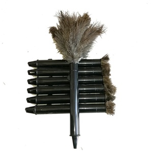 <span class=keywords><strong>Plumeau</strong></span> en plumes d'autruche, <span class=keywords><strong>mini</strong></span> <span class=keywords><strong>plumeau</strong></span> de nettoyage en plumes d'autruche, <span class=keywords><strong>plumeau</strong></span> doux fait main avec manche rétractable en plastique - Product Image 1