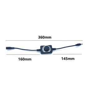 Multi-Function <b>LED</b> Strip Light Dimmer <b>Controller</b> 5V 24V Current Regulator Brightness Switch Constant Voltage Easy Installation - Product Image 4