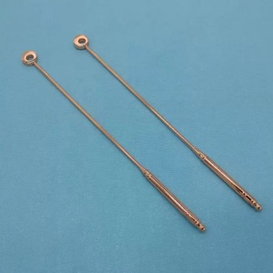 Bâtonnet mélangeur élégant en acier inoxydable rose doré pour thé, <span class=keywords><strong>café</strong></span> et cocktails – Outil de bar moderne - Product Image 5