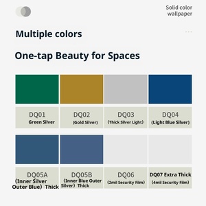 <span class=keywords><strong>Film</strong></span> auto-adhésif moderne pour vitres, occultant et isolant thermiquement, pour balcon et fenêtre, protection anti-regard indiscret et solaire, en PET - Product Image 3