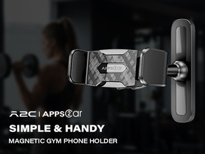 Xách tay có thể điều chỉnh màu đen điện thoại di động chủ cho Golf & phòng tập thể dục tập luyện trên sân golf điện thoại di động đứng điện thoại di động chủ phòng tập thể dục - Product Image 2