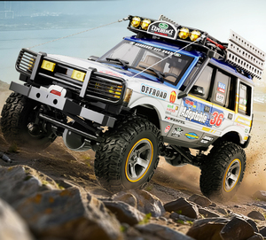 דוו דאוולין 1/18 רכב זחילה בשלט רחוק, רכב שטח 4x4 בשלט רחוק, רכב שטח עם שלט רחוק 2.4GHz עם תאורת LED למבוגרים - Product Image 1
