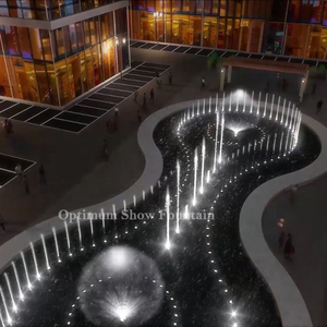 مركز تسوق باكستاني حاصل على شهادة CE & ISO في الهواء الطلق بوكويلاس فوينتيس دانزانتس موسيقى من الفولاذ المقاوم للصدأ للرقص على المياه شراء النافورة - Product Image 1